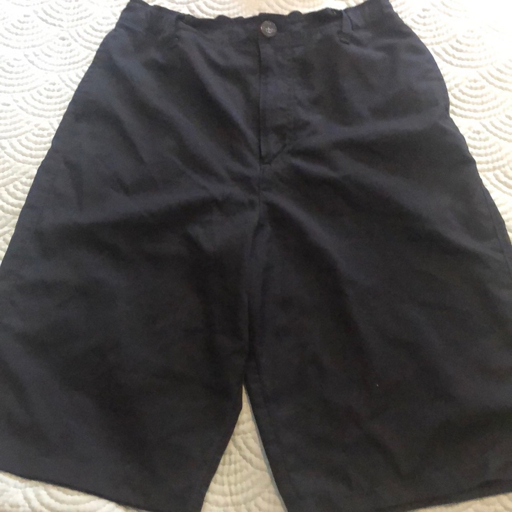 UA Youth Boys Shorts Black Moisture Wicking